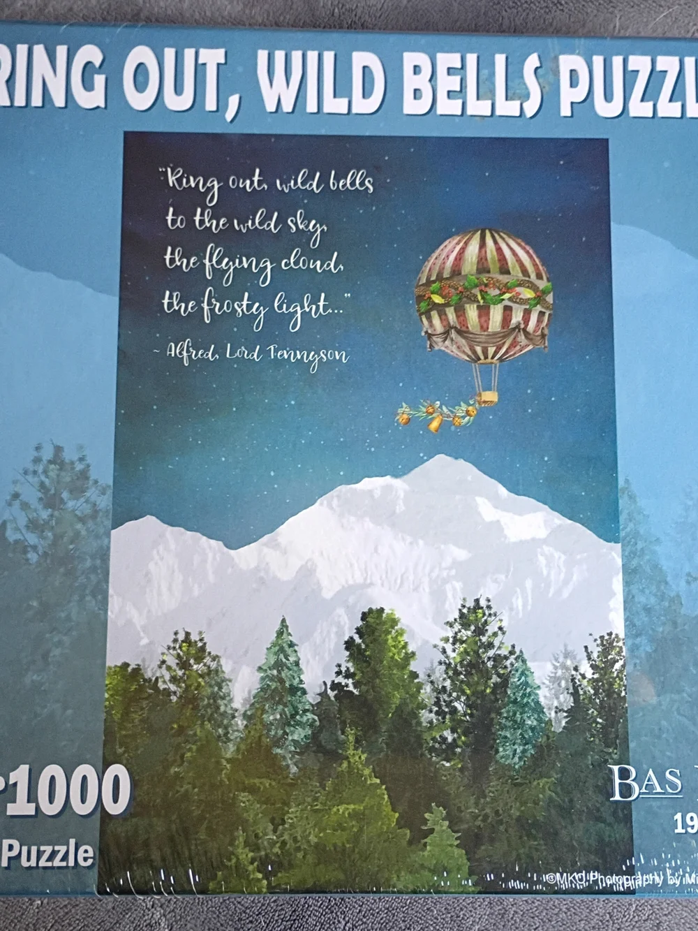 New Ring Out Wild Bells Puzzle By Bas Bleu 1000 pc Factory Sealed